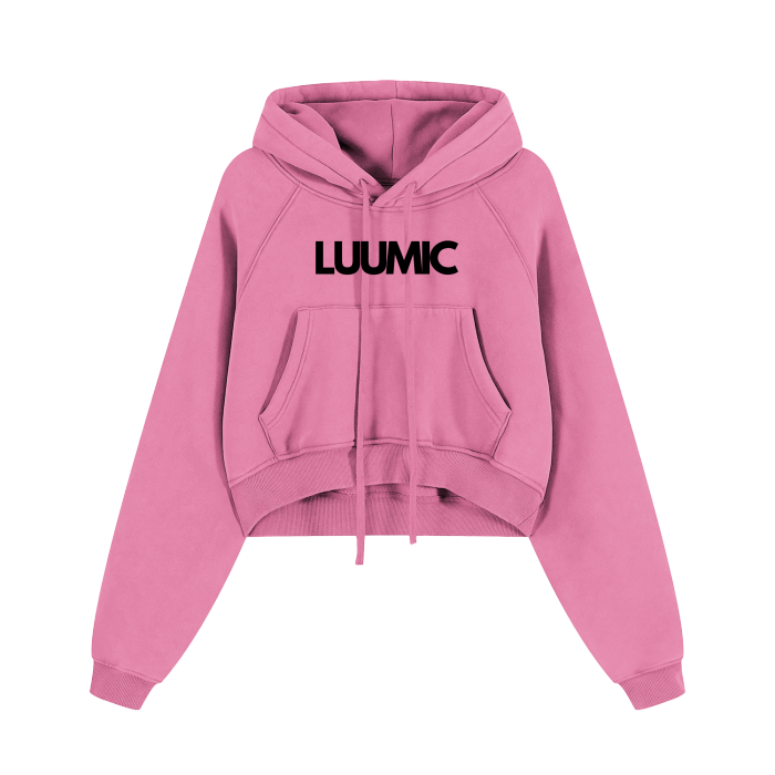 LUUMIC Cropped Hoodie