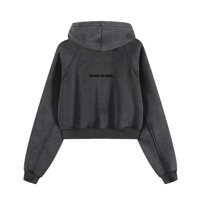 LUUMIC Cropped Hoodie