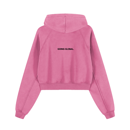 LUUMIC Cropped Hoodie
