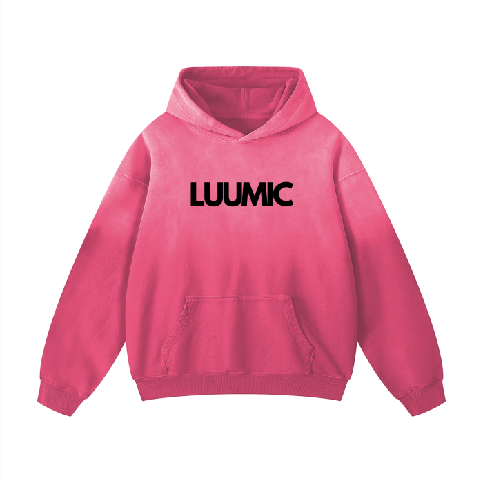 LUUMIC Acid Wash Hoodie [Color]