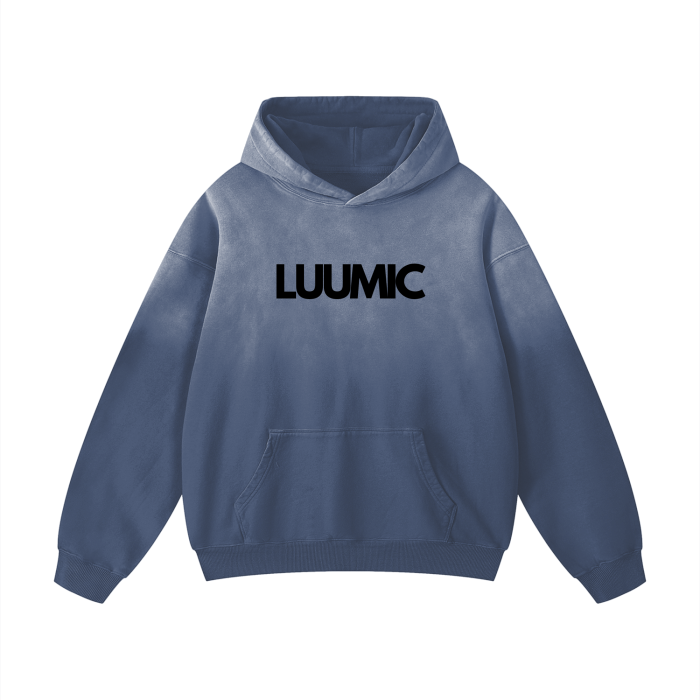 LUUMIC Acid Wash Hoodie [Color]