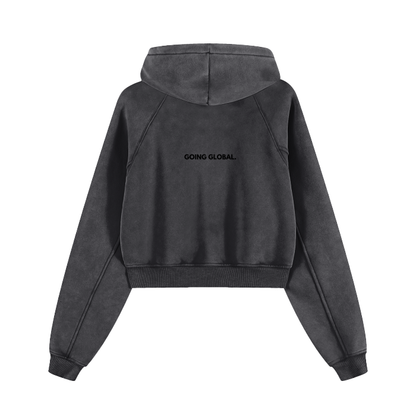 LUUMIC Cropped Hoodie